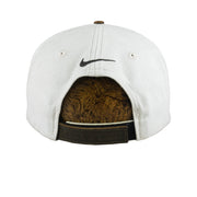 Nike - Golf Leather Strapback Hat 1990s OSFA Vintage Retro