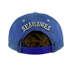 NFL (AJD) - Seattle Seahawks Embroidered Snapback Hat 1990s OSFA Vintage Retro Football