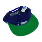 NFL (AJD) - Seattle Seahawks Embroidered Snapback Hat 1990s OSFA Vintage Retro Football
