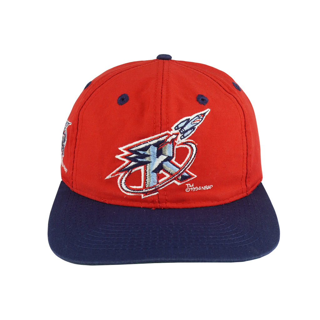 NBA (Logo 7) - Houston Rocket Snapback Hat 1994 OSFA Vintage Retro Basketball
