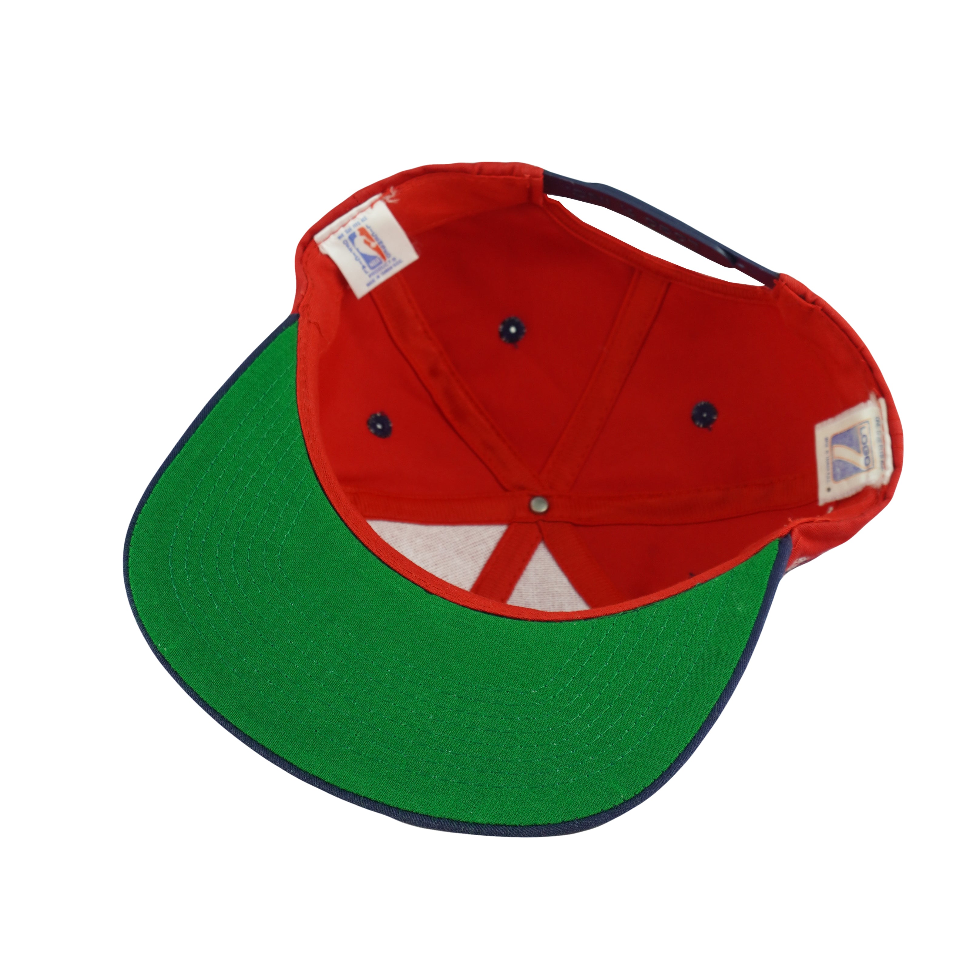 NBA (Logo 7) - Houston Rocket Snapback Hat 1994 OSFA Vintage Retro Basketball