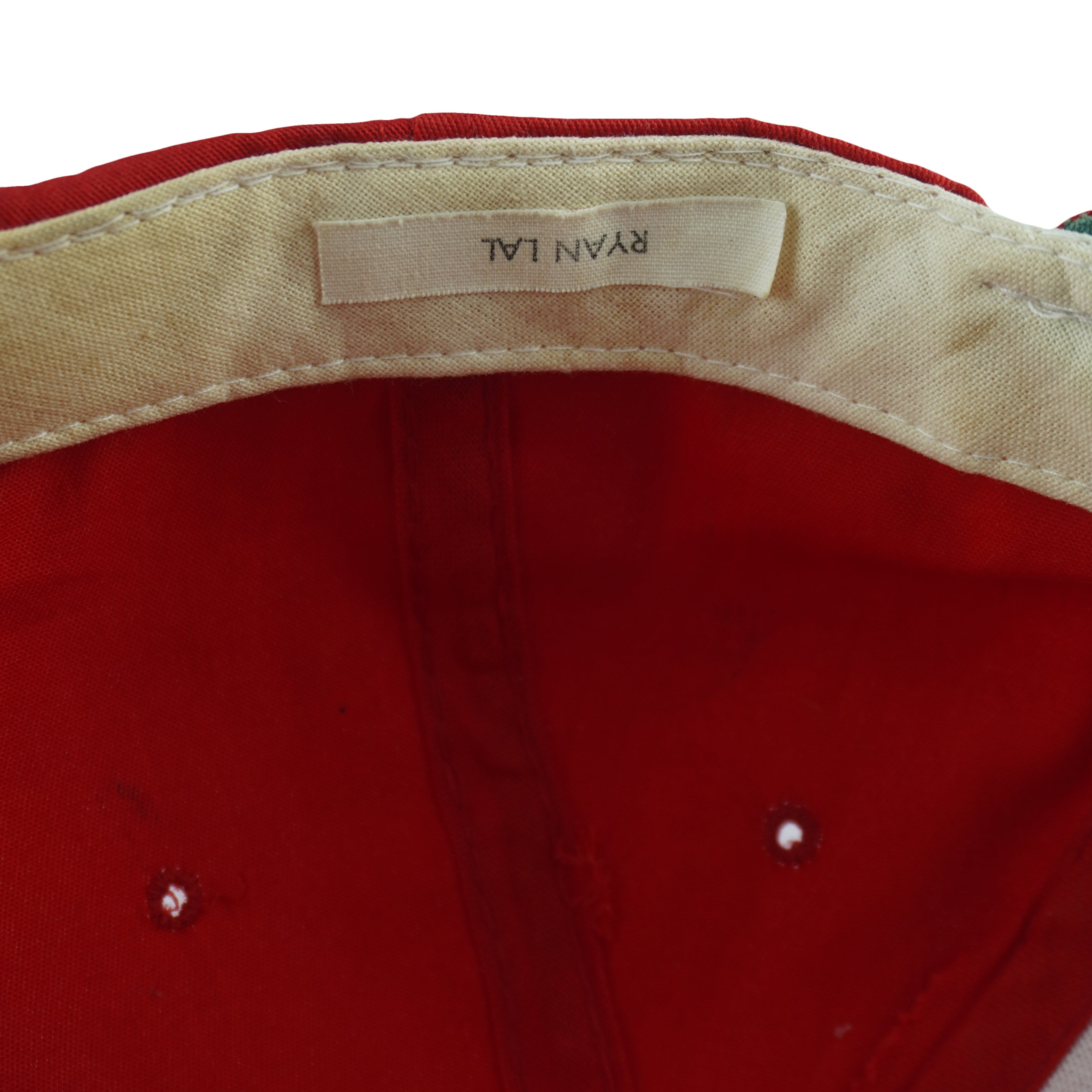 NBA (The Sideliner) - Chicago Bulls Spell-Out Snapback Hat 1990s OSFA Vintage Retro Basketball