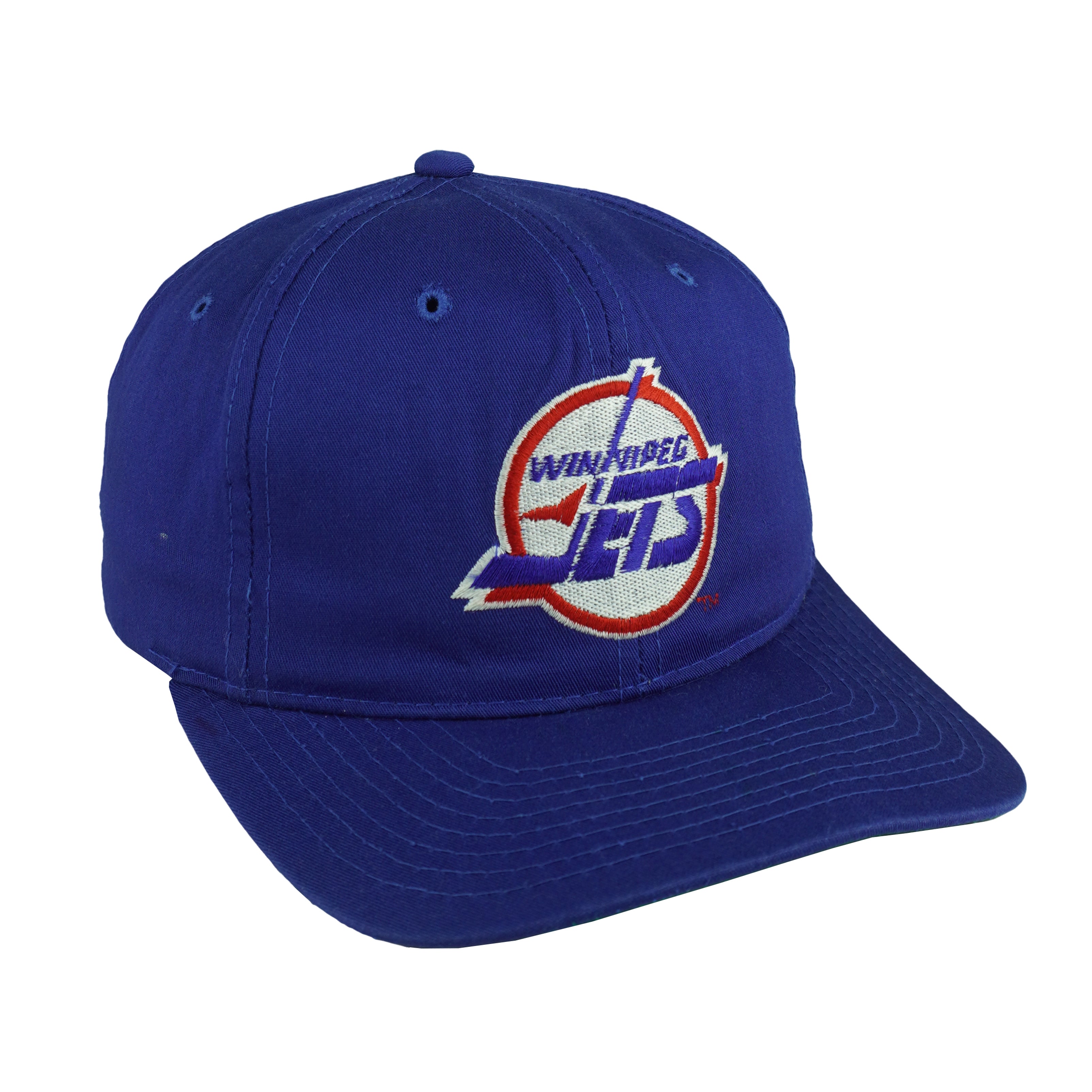 Starter - Winnipeg Jets Snapback Hat 1990s OSFA Vintage Retro Hockey