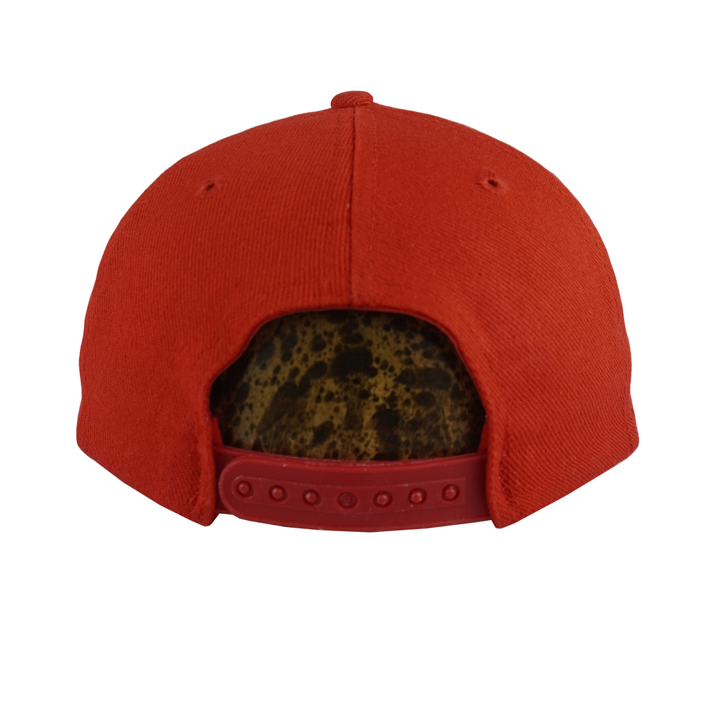 NHL (Logo Athletic) - Detroit Red Wings Snapback Hat 1990s OSFA Vintage Retro Hockey