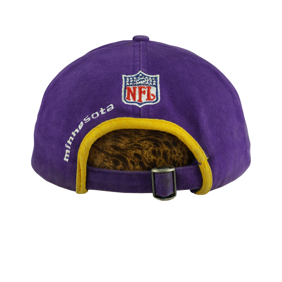 Vintage NFL (Logo Athletic) - Minnesota Vikings Strapback Hat 1990s OSFA in purple