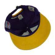 Vintage NFL (Logo Athletic) - Minnesota Vikings Strapback Hat 1990s OSFA in purple