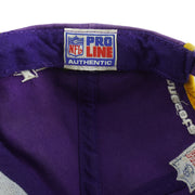 Vintage NFL (Logo Athletic) - Minnesota Vikings Strapback Hat 1990s OSFA in purple