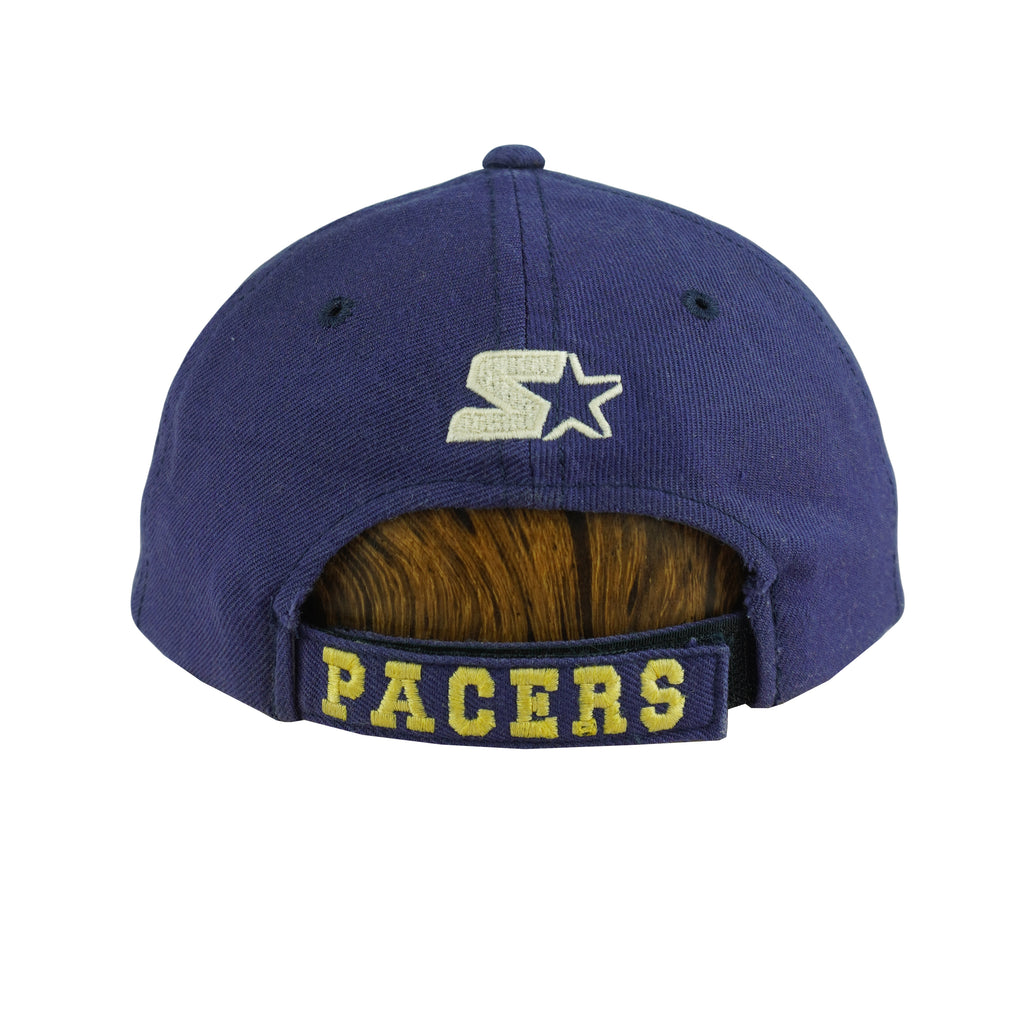 Starter - Indiana Pacers Embroidered Strapback Hat 1990s OSFA Vintage Retro Basketball