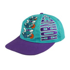 NBA - Charlotte Hornets Embroidered Snapback Hat 1990s OSFA Vintage Retro Basketball
