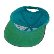NBA - Charlotte Hornets Embroidered Snapback Hat 1990s OSFA Vintage Retro Basketball