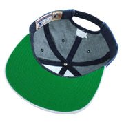 Starter (The Classic) - New York Yankees Denim Snapback Hat 1990s OSFA Vintage Retro Baseball