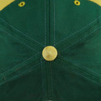 Vintage NBA - Seattle SuperSonics Embroidered Snapback Hat 1990s OSFA in green and yellow