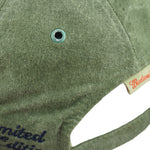 Budweiser - Bass Fishing Embroidered Strapback Hat 1990s OSFA Vintage Retro