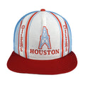 Vintage NFL (New Era) - Houston Oilers Trucker Hat 1990s OSFA in blue and white and red