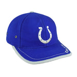 NFL (Logo Athletic) - Indianapolis Colts Strapback Hat 1990s OSFA Vintage Retro Football