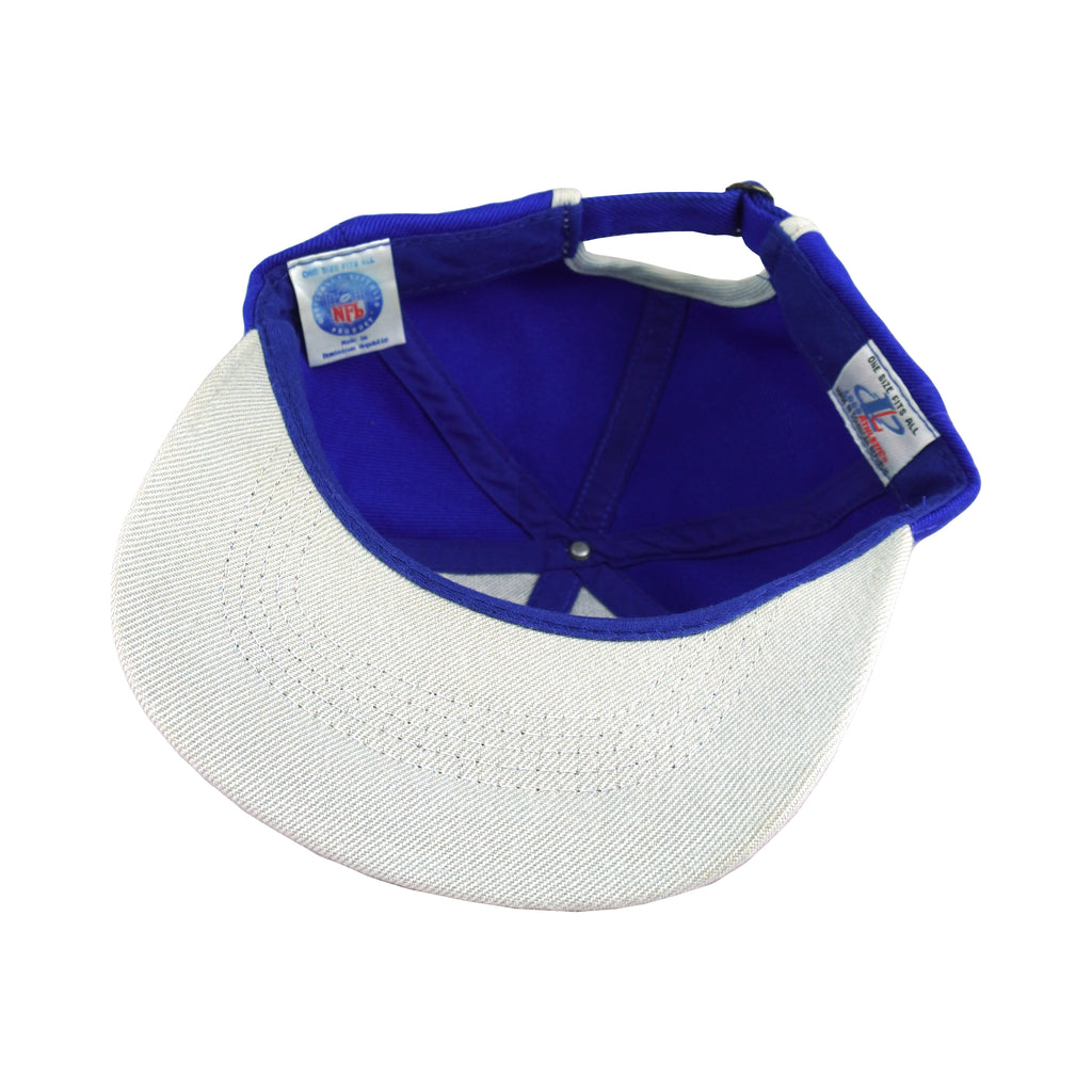 NFL (Logo Athletic) - Indianapolis Colts Strapback Hat 1990s OSFA Vintage Retro Football