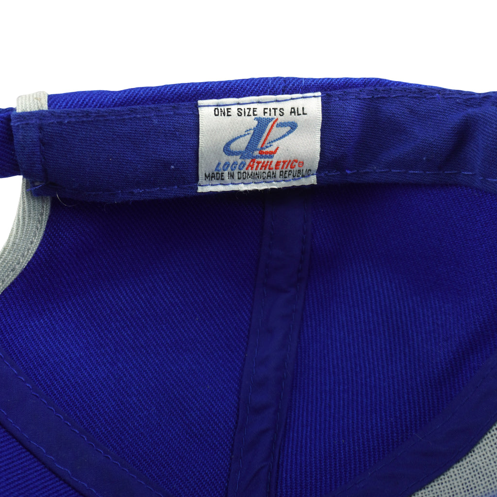 NFL (Logo Athletic) - Indianapolis Colts Strapback Hat 1990s OSFA Vintage Retro Football