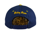 Disney - Mickey Mouse Embroidered Snapback Hat 1990s OSFA Vintage Retro