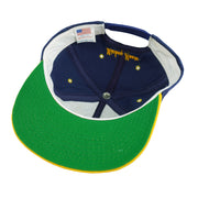 Disney - Mickey Mouse Embroidered Snapback Hat 1990s OSFA Vintage Retro