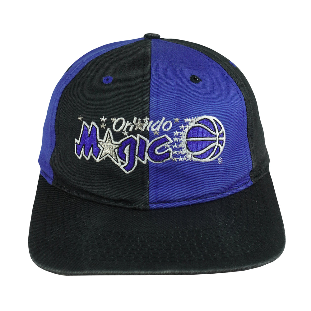 NBA (AJD) - Orlando Magic Embroidered Logo Snapback Hat 1990s OSFA Vintage Retro Basketball