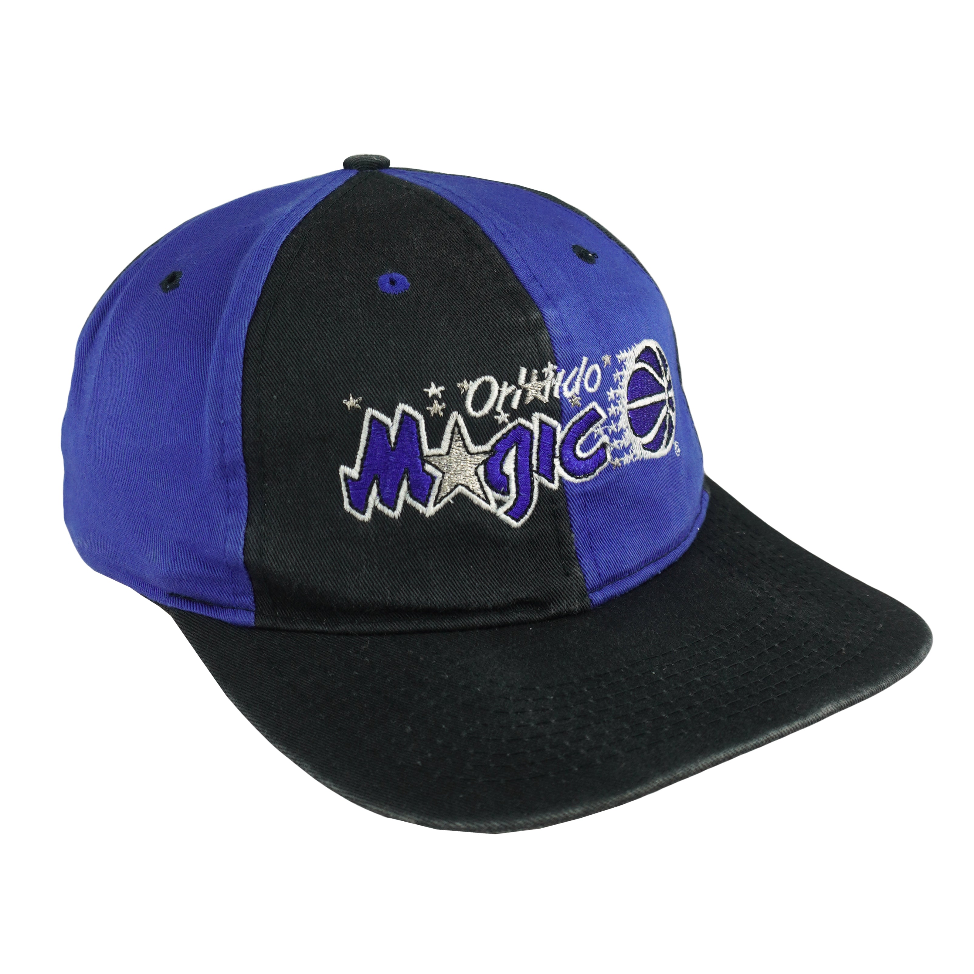 NBA (AJD) - Orlando Magic Embroidered Logo Snapback Hat 1990s OSFA Vintage Retro Basketball