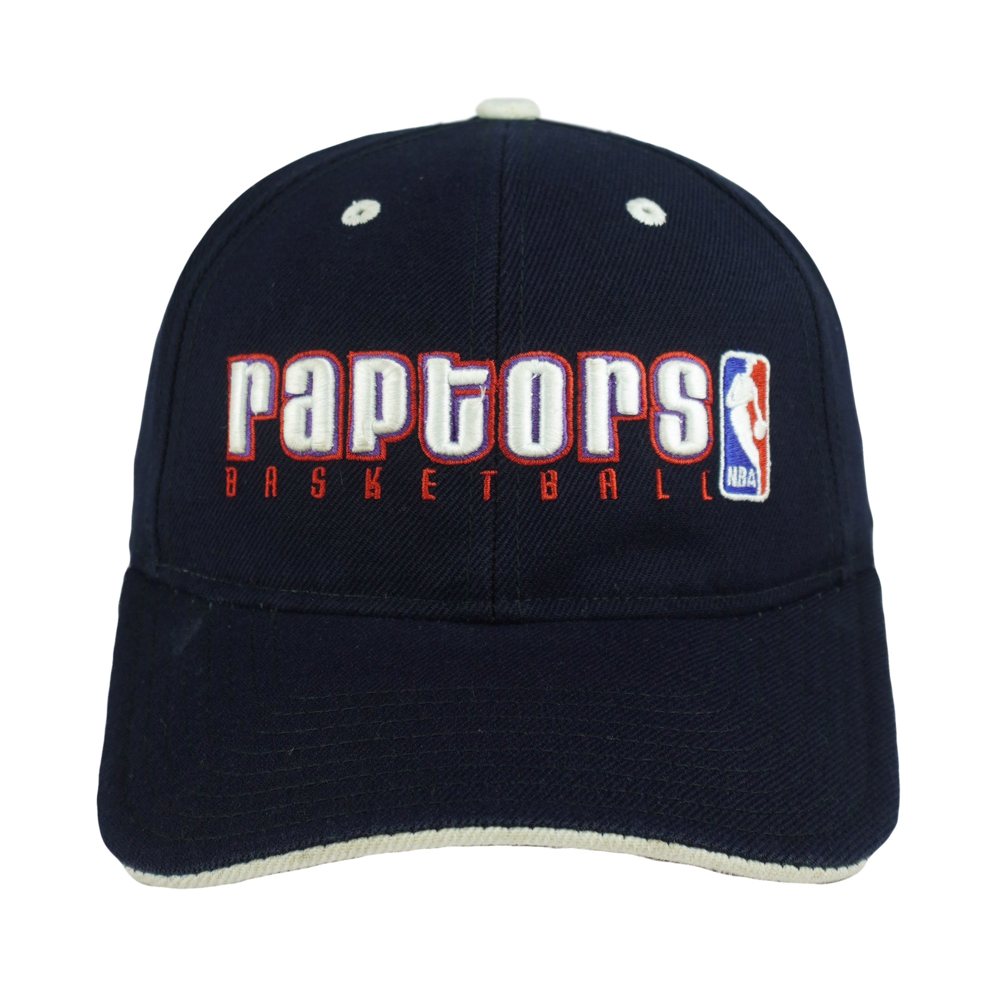 Reebok - Toronto Raptors Basketball Strapback Hat 2000s OSFA Vintage Retro Basketball
