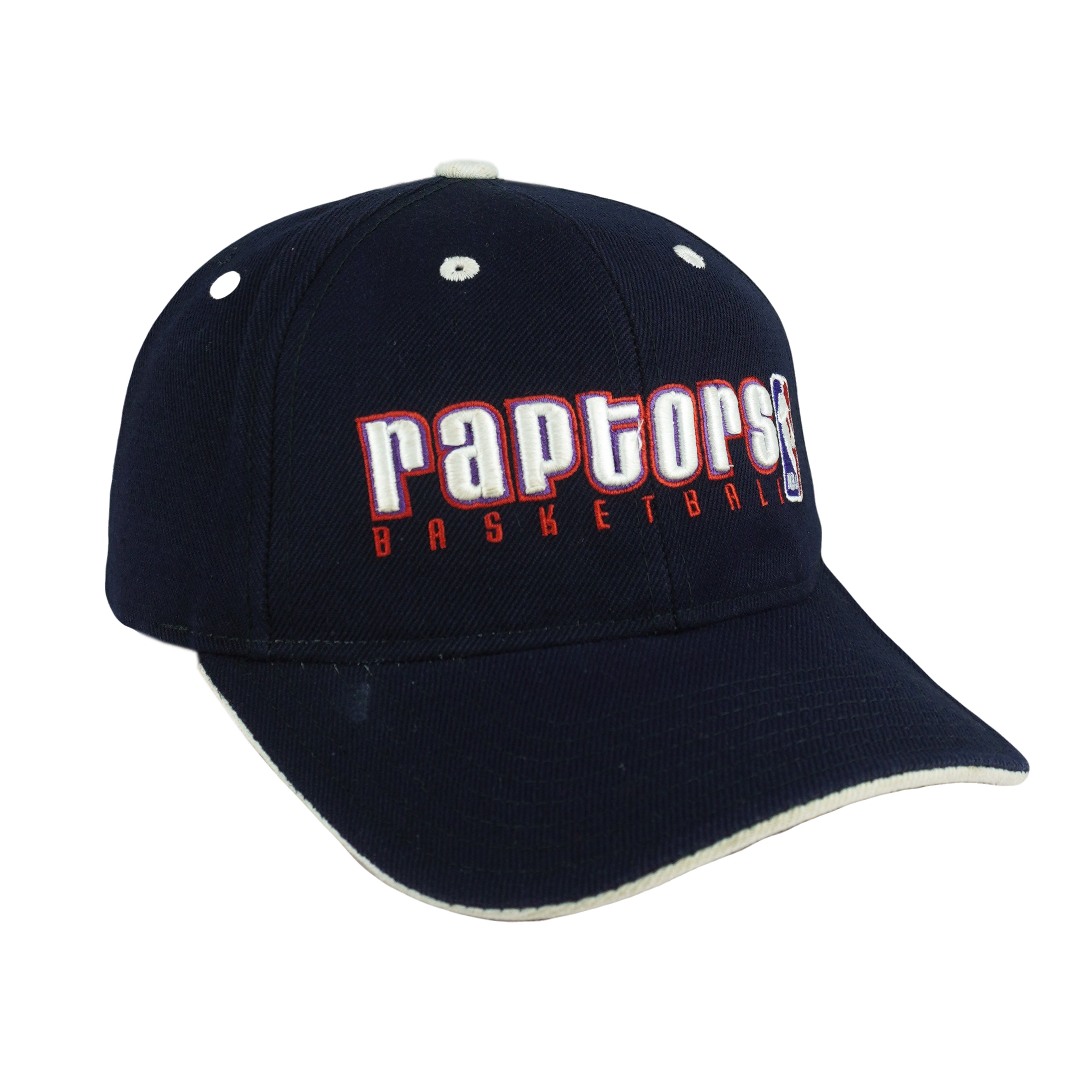 Reebok - Toronto Raptors Basketball Strapback Hat 2000s OSFA Vintage Retro Basketball