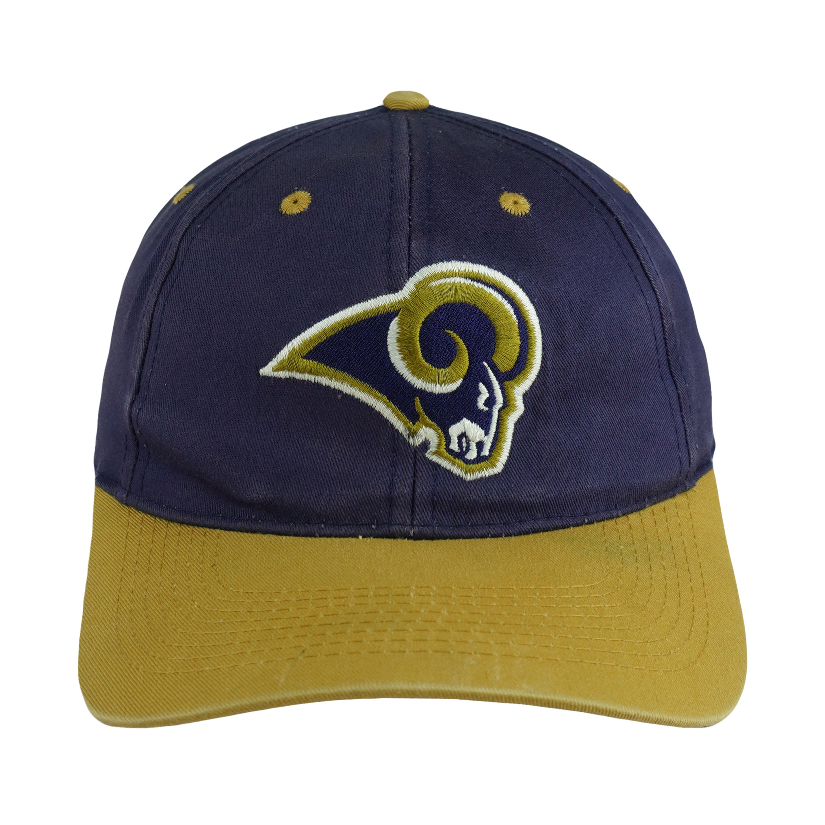 NFL - St. Louis Rams Embroidered Snapback Hat 1990s OSFA Vintage Retro Football
