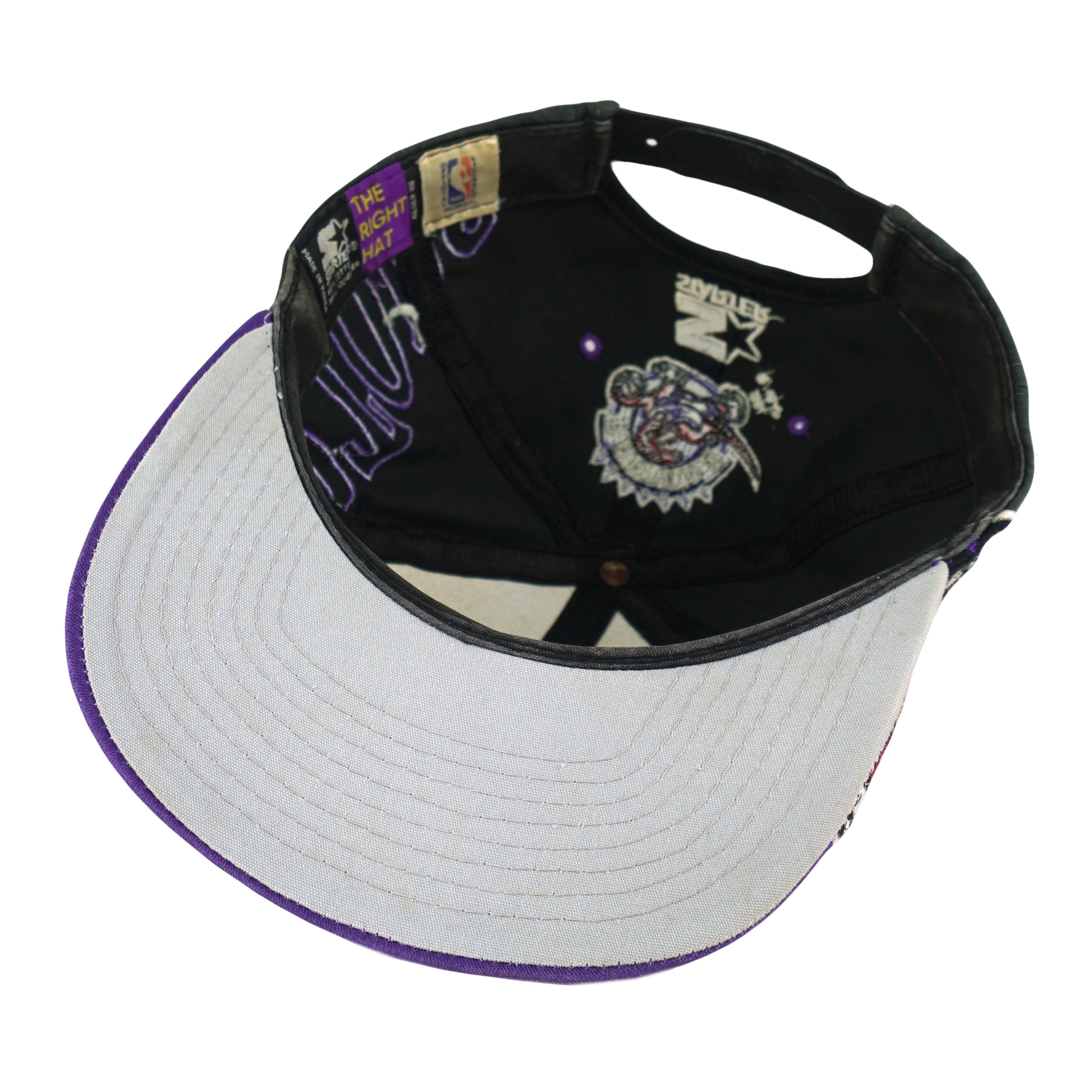 Starter - Toronto Raptors Basketball Snapback Hat 1994 OSFA Vintage Retro Basketball