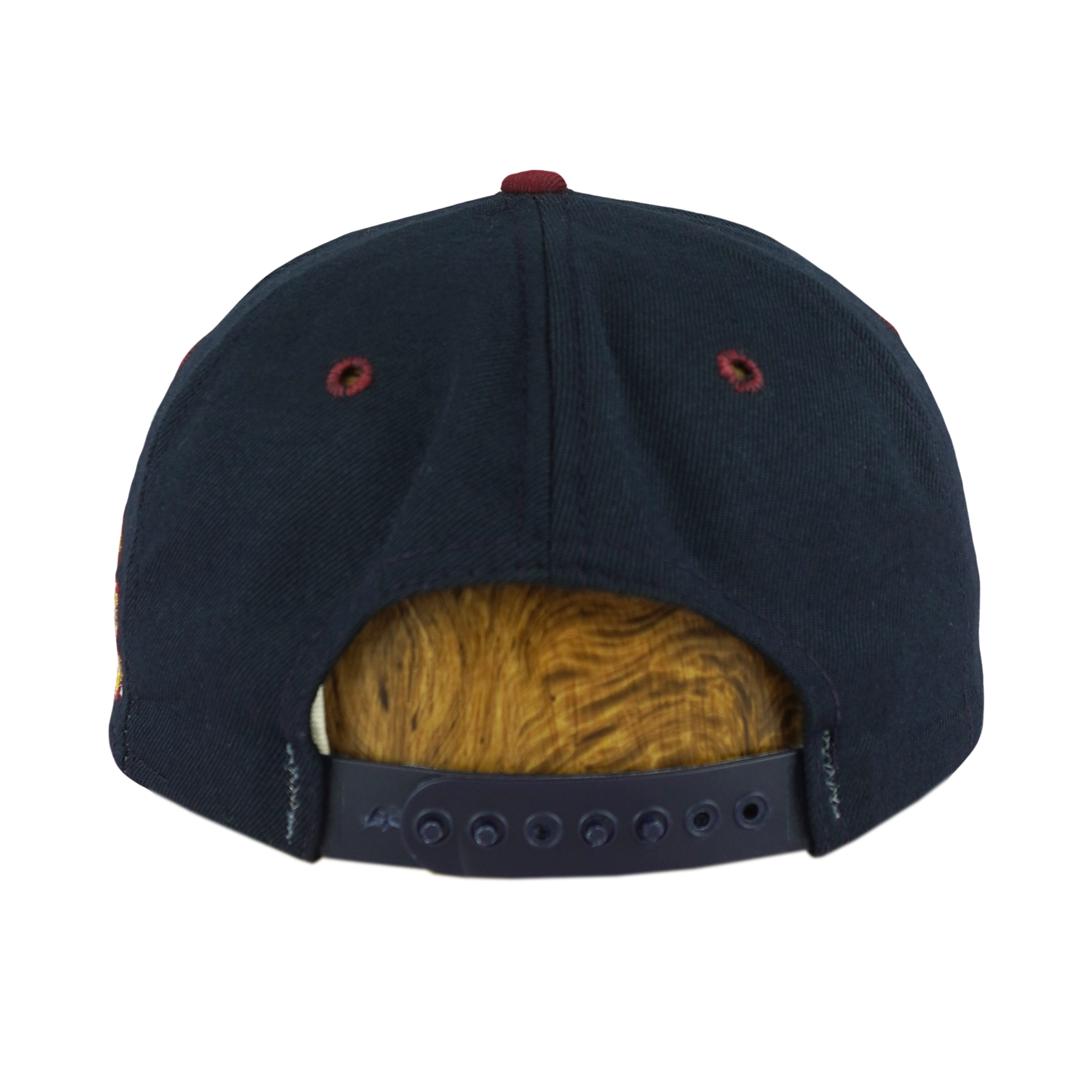 NBA (AJD) - Denver Nuggets Spell-Out Embroidered Snapback Hat 1990s Vintage Retro Basketball
