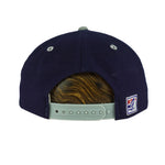 NFL (The Game) - Blue & Grey Dallas Cowboys Embroidered Snapback Hat 1990s OSFA Vintage Retro Football