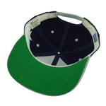 NFL (The Game) - Blue & Grey Dallas Cowboys Embroidered Snapback Hat 1990s OSFA Vintage Retro Football