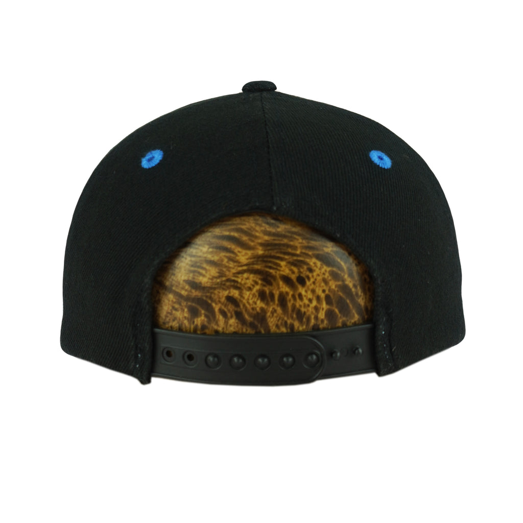 NFL (Logo Athletic) - Carolina Panthers Embroidered Snapback Hat 1990s Vintage Retro Football