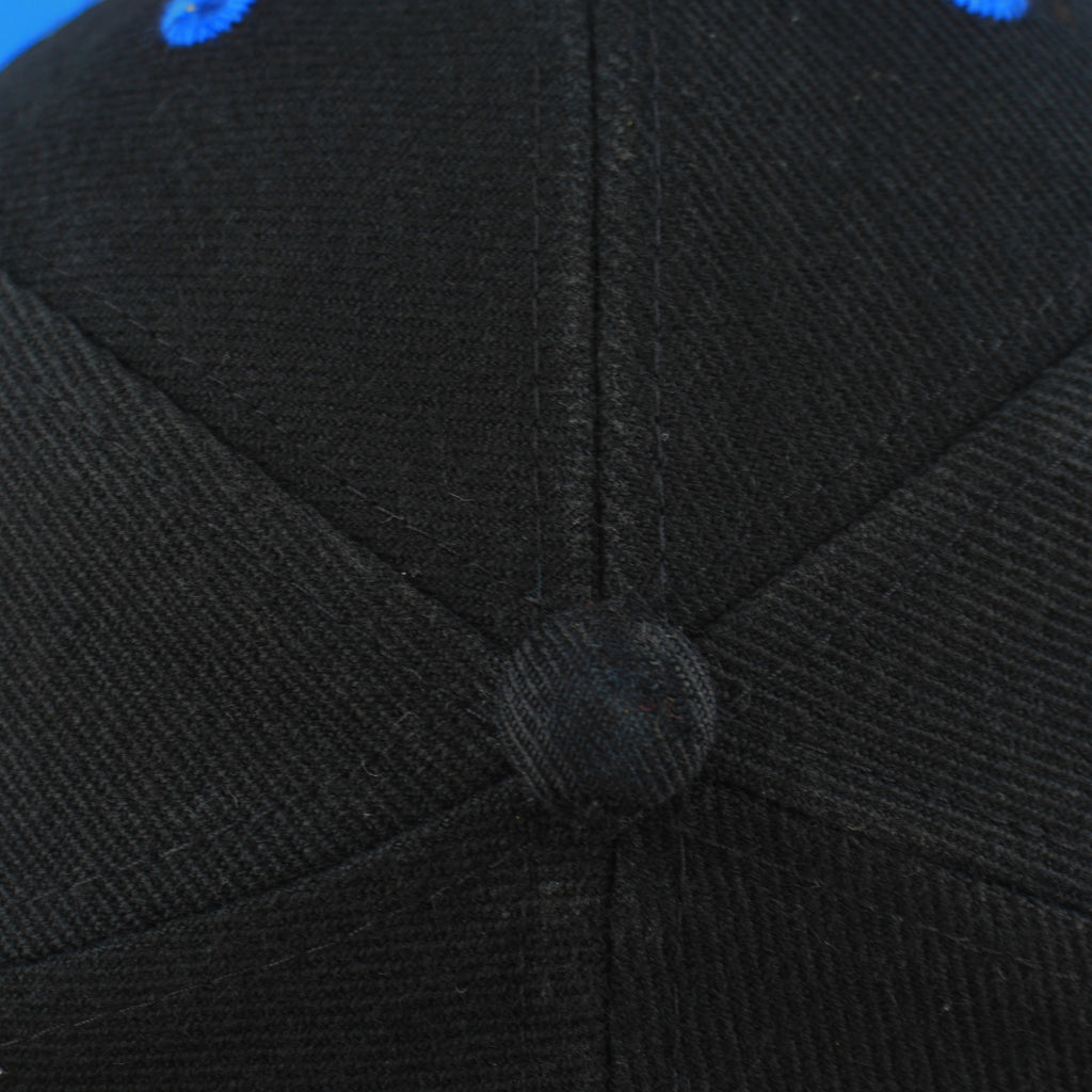 NFL (Logo Athletic) - Carolina Panthers Embroidered Snapback Hat 1990s Vintage Retro Football