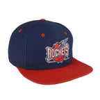 NBA (Logo 7) - Houston Rocket Big Logo Snapback Hat 1994 OSFA Vintage Retro Basketball