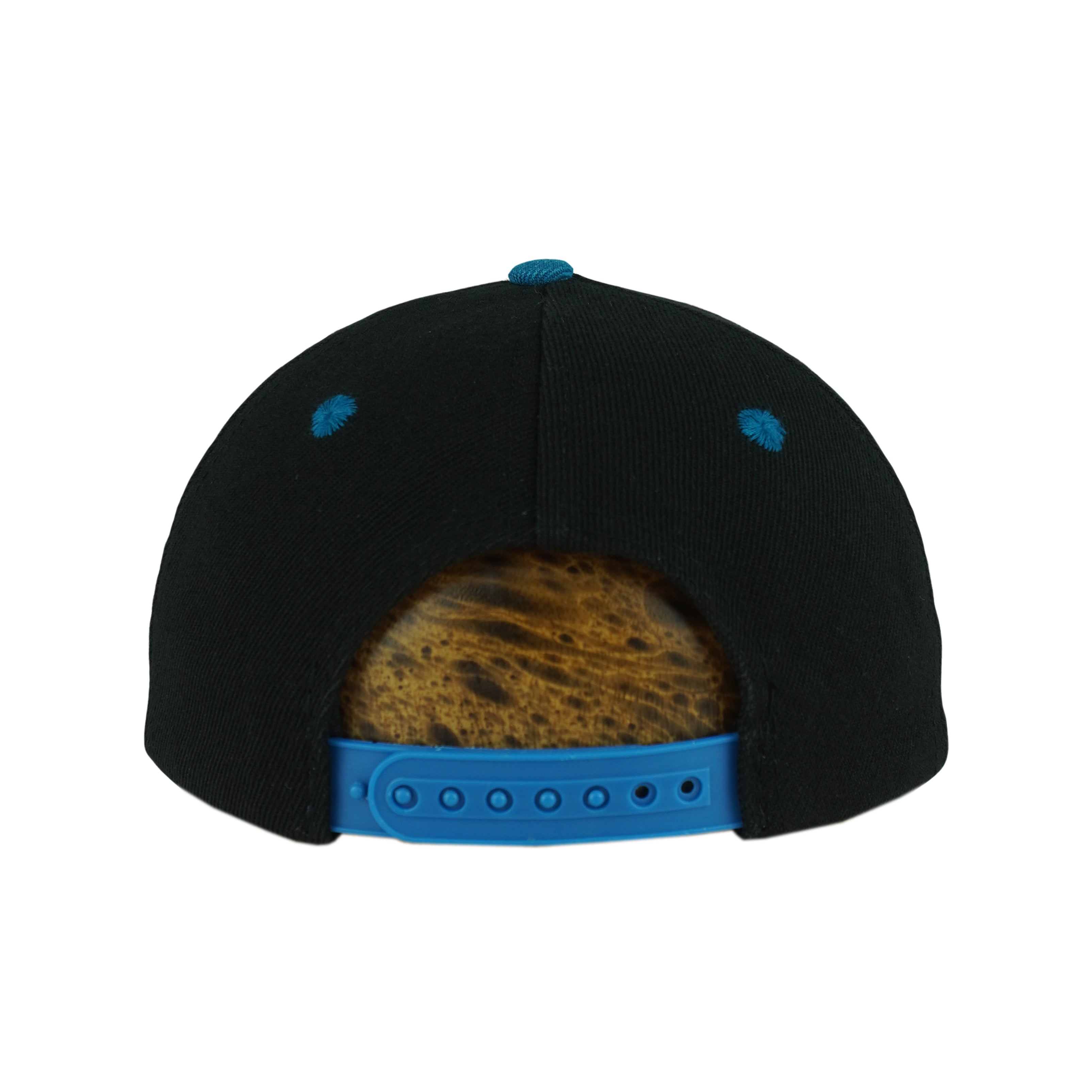 NFL Logo Athletic Jacksonville Jaguars Embroidered Snapback Hat 1990s in black and blue - additional product view