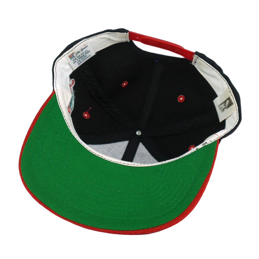 IHL (The Game) - Detroit Vipers Spell-Out Snapback Hat 1990s OSFA Vintage Retro Hockey