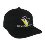 NHL - Pittsburgh Penguins Snapback Hat 1990s OSFA Vintage Retro Hockey