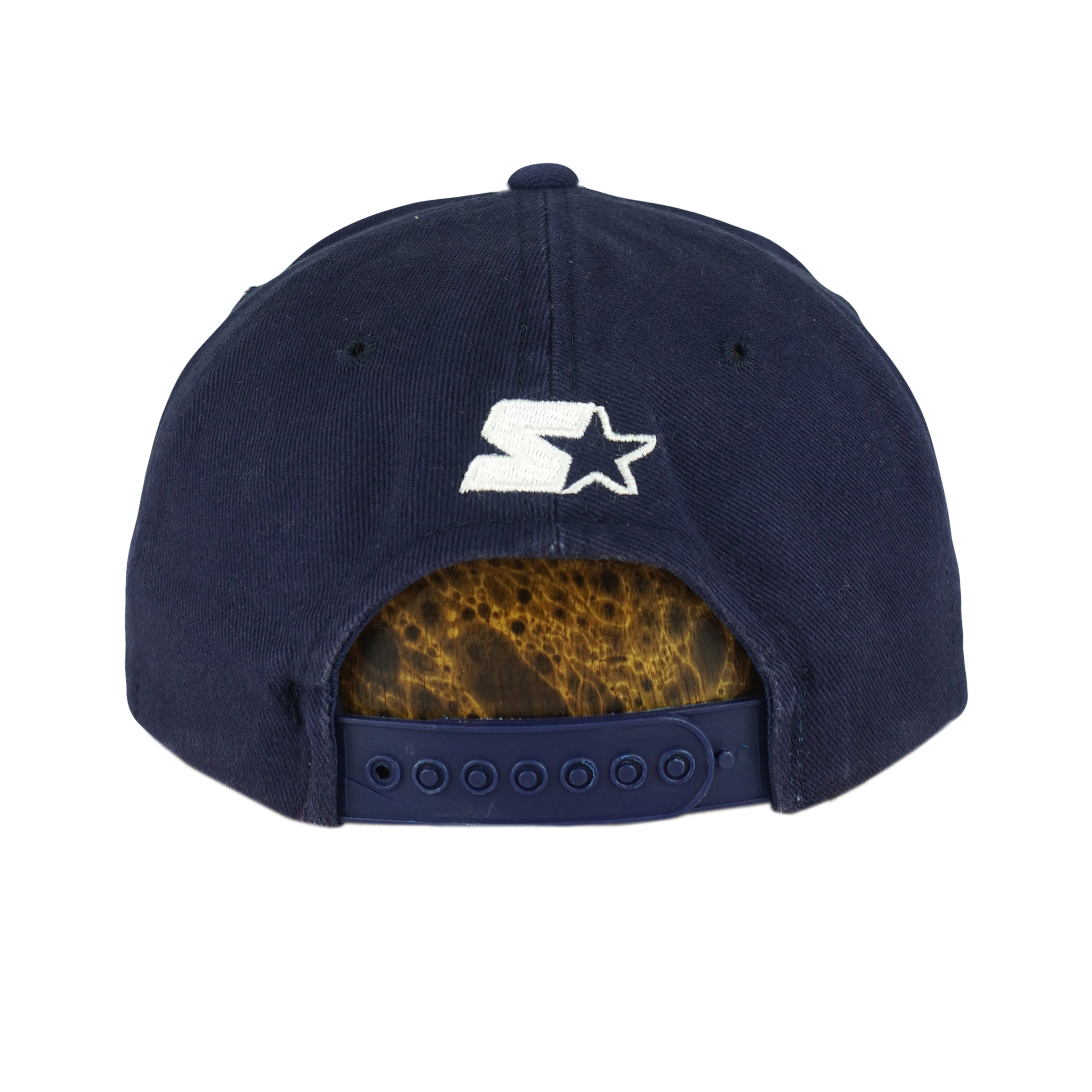 Starter - MLB New York Yankees Big Logo Snapback Hat 1990s OSFA Vintage Retro Baseball