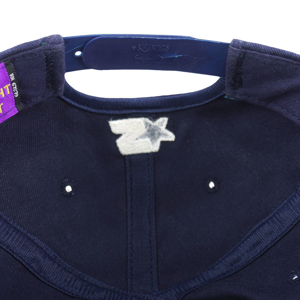 Starter - MLB New York Yankees Big Logo Snapback Hat 1990s OSFA Vintage Retro Baseball