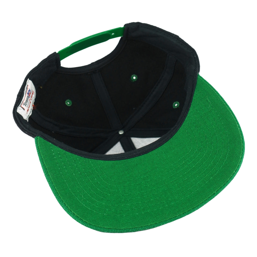 NFL (Apex One) - Philadelphia Eagles Rhinestone Logo Snapback Hat 1990s OSFA Vintage Retro Football