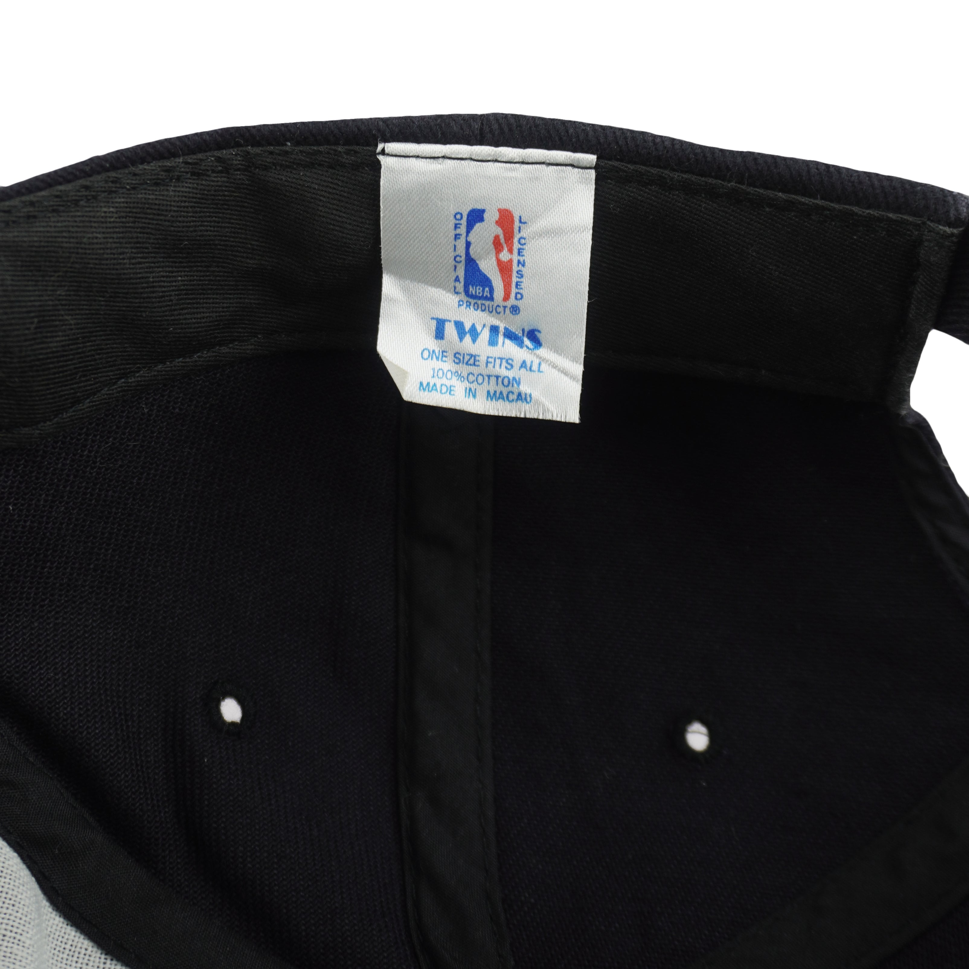 NBA (Twins) - Philadelphia 76ers Embroidered Strapback Hat 1990s OSFA Vintage Retro Basketball
