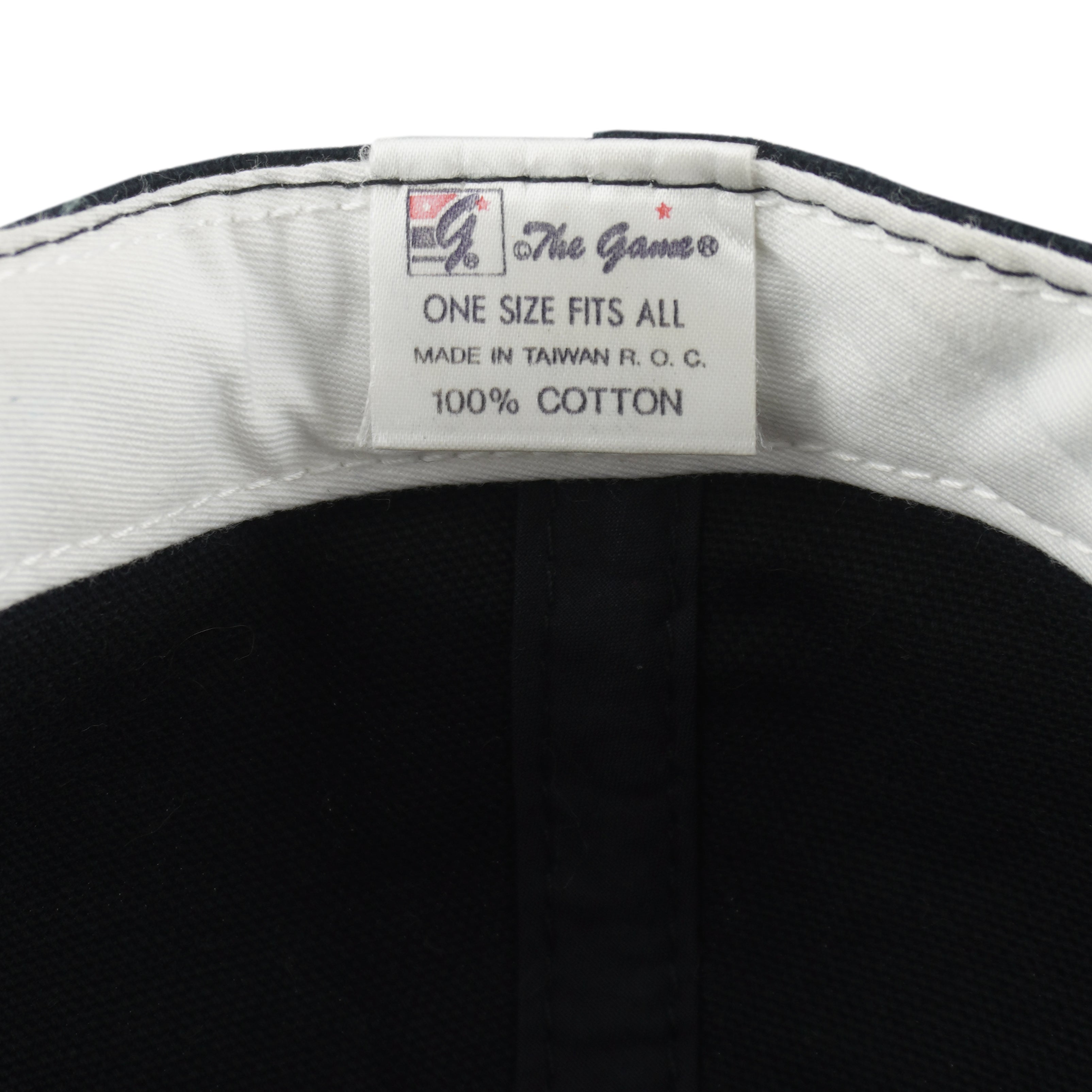 NBA (The Game) - Toronto Raptors Spell-Out Snapback Hat 1990s OSFA Vintage Retro Basketball