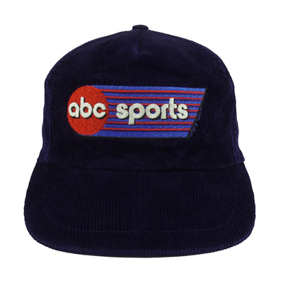 Vintage (R.O.C) - ABC Sports Corduroy Snapback Hat 1990s OSFA