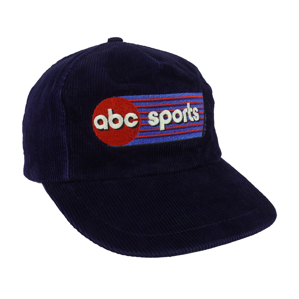 Vintage (R.O.C) - ABC Sports Corduroy Snapback Hat 1990s OSFA Vintage Retro