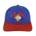 MLB (Eds West) - Chicago Cubs Snapback Hat 1990s OSFA Vintage Retro Baseball