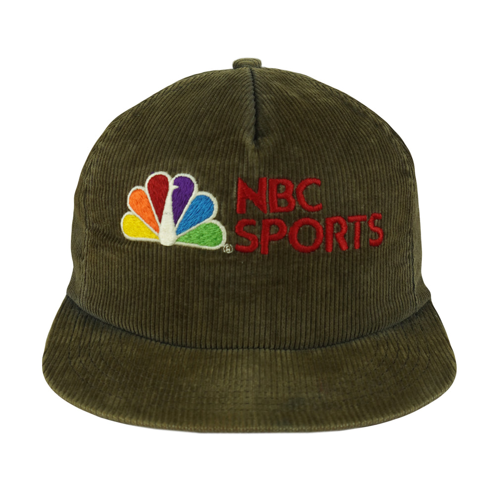 Vintage - NBC Sports Corduroy Snapback Hat 1990s OSFA Vintage Retro