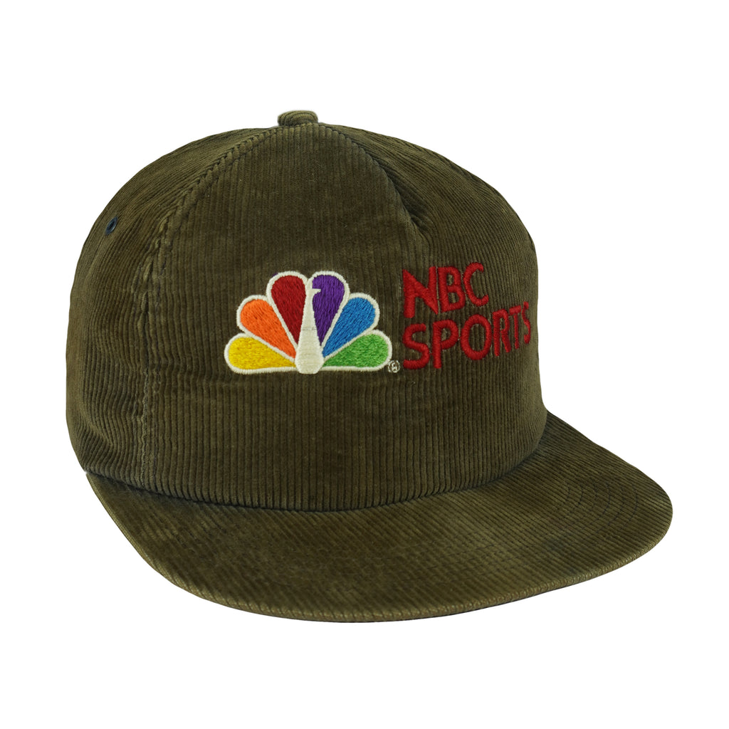 Vintage - NBC Sports Corduroy Snapback Hat 1990s OSFA – Vintage