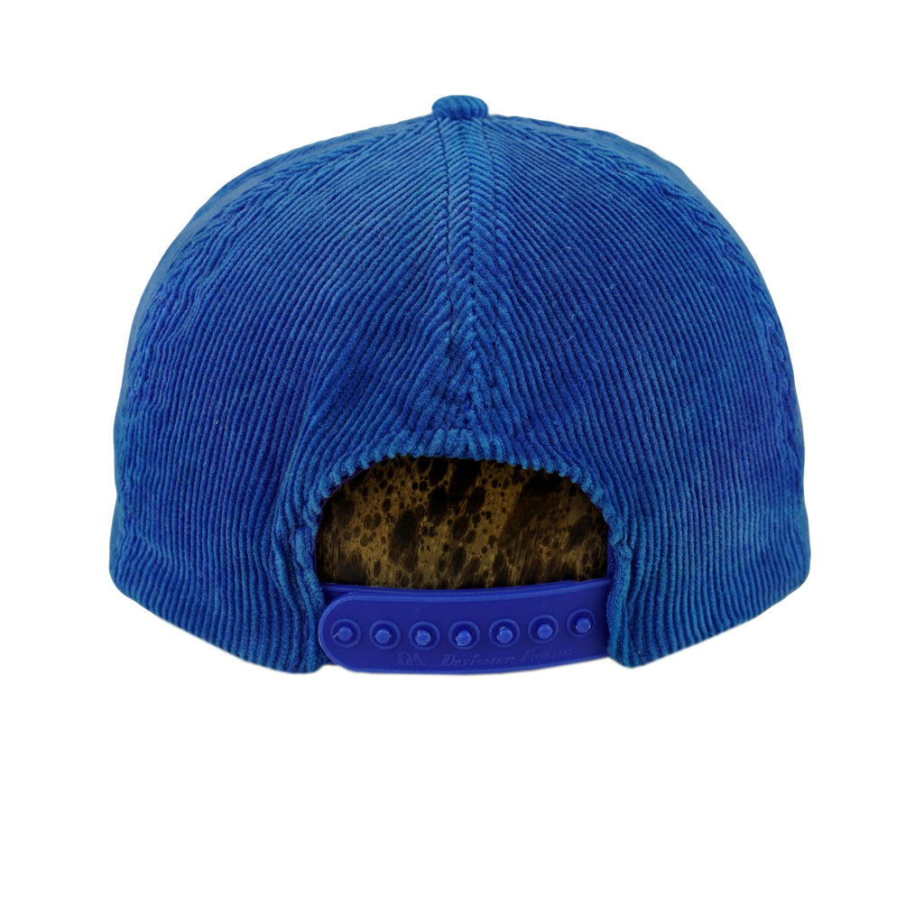 MLB (DA) - New York Mets Corduroy Snapback Hat 1990s OSFA Vintage Retro Baseball