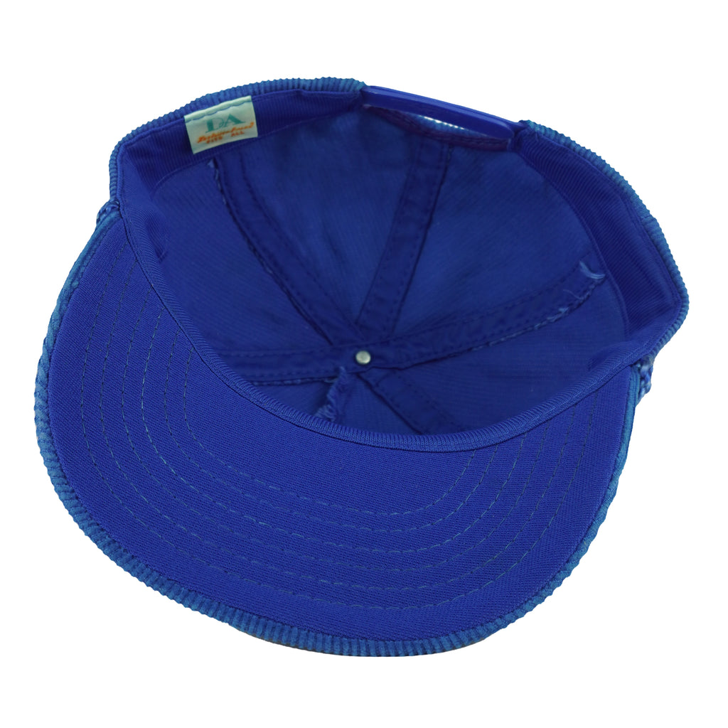 MLB (DA) - New York Mets Corduroy Snapback Hat 1990s OSFA Vintage Retro Baseball
